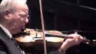 Video thumbnail of "Buddy MacMaster In Concert Cape Breton Fiddler Clip 2"