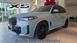 NEW ARRIVAL! 2026 BMW X5 xDrive40i Brooklyn Grey Metallic on Black #bmw #x5 #g05 