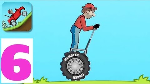 Hill Climb Racing - Gameplay Walkthrough part 6 - One wheeler (iOS, Android)2023