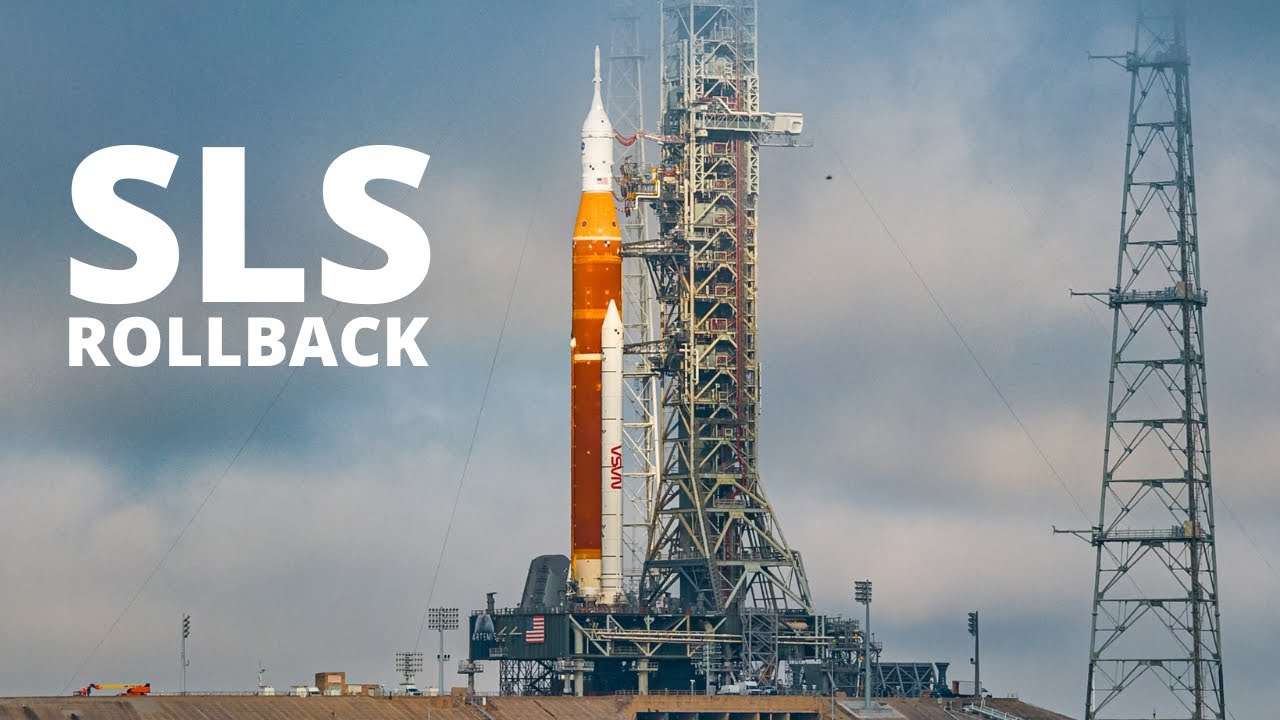 Watch Live as NASA Rolls SLS Rolls Back To The VAB! - YouTube