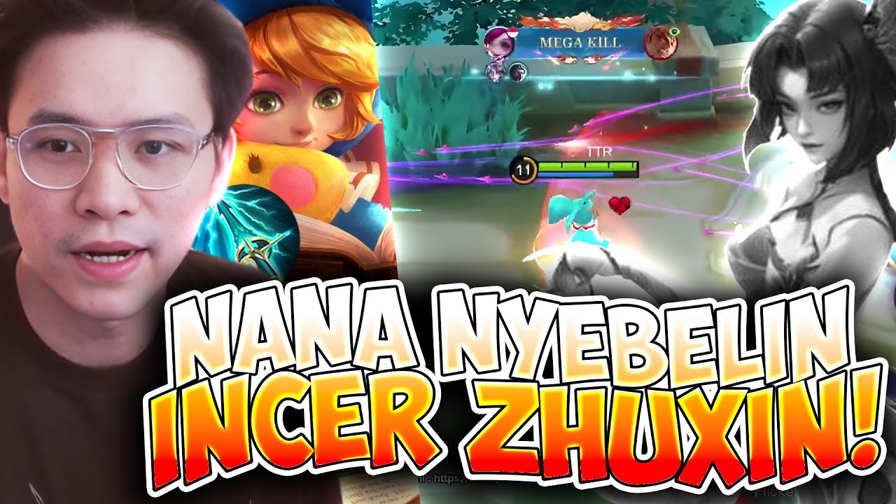 BUKAN SEMBARANG NANA INI JEK, SEMUA DIBIKIN EMOSI SAMA NANA GAJAH !! - Mobile Legends