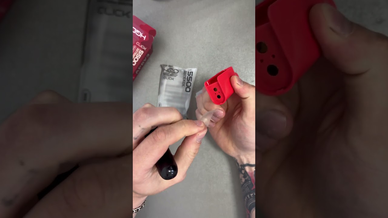 HQD Click одноразка с вибрацией