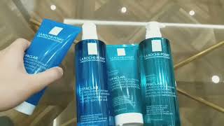 LA ROCHE POSAY EFFACLAR  اشنو الفرق بين غسول افاكلار الازرق و الاخضر و امتا نستعملو كل ولحد شرح مفصل