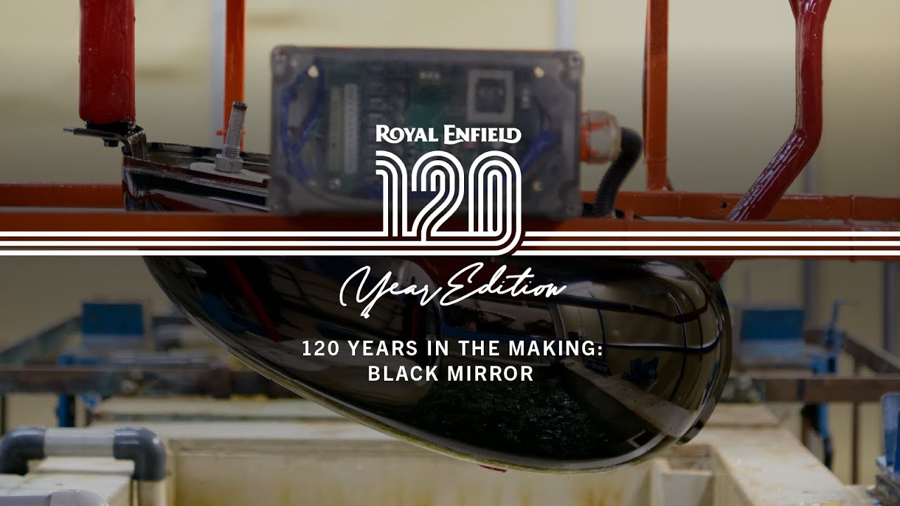 Edizione Royal Enfield 120° anniversario – Cromo nero