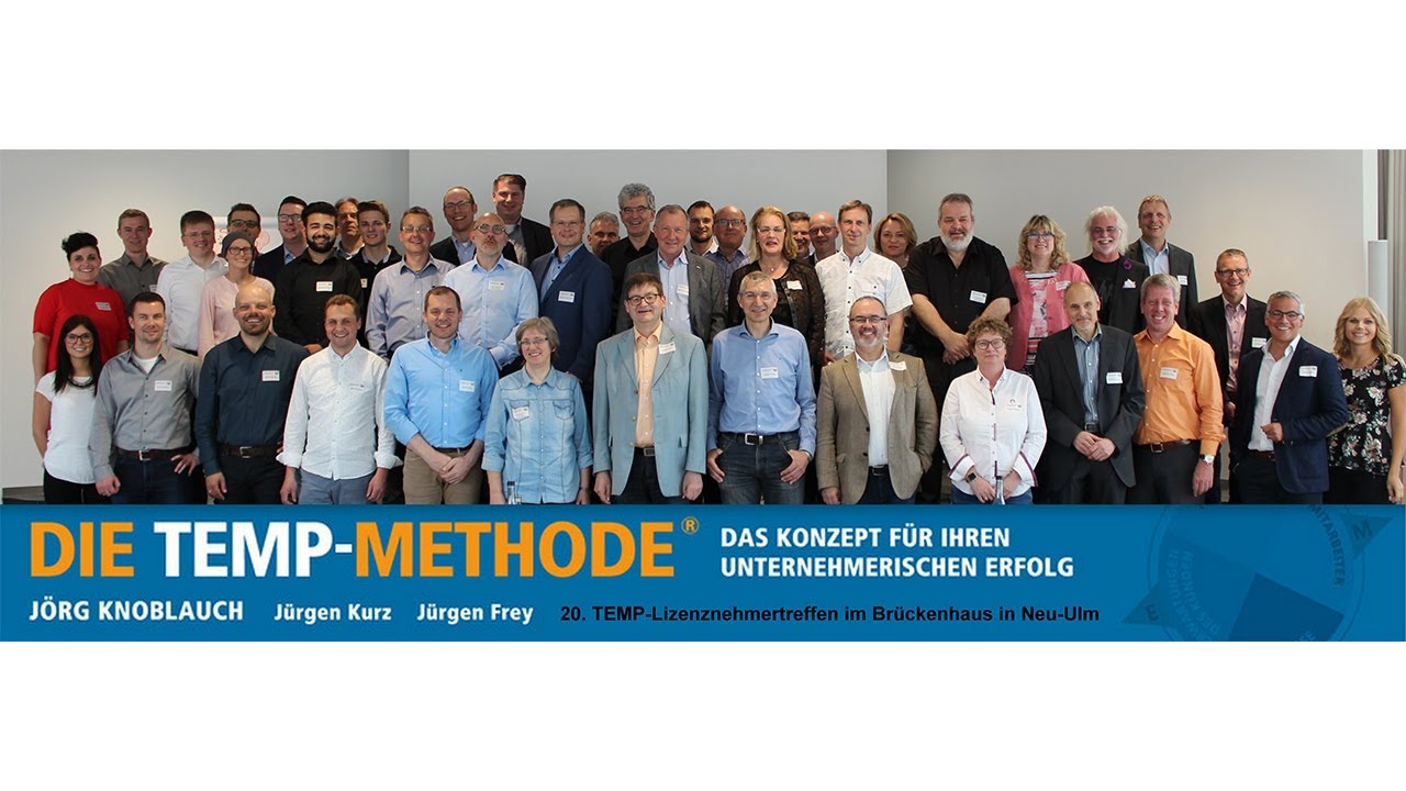 TEMP-Lizenznehmertreffen im Brückenhaus in Neu-Ulm: Rückblick (Expertennetzwerk der TEMP-Methode®)