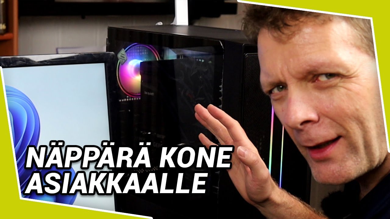 Näppärä kone asiakkaalle