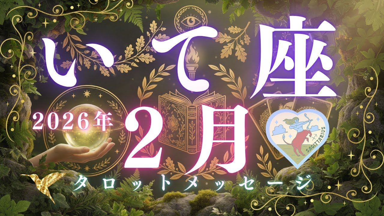 分離からの再接合♾️ますますパワーUPする射手座さん🆙【2026年2月　いて座さんへメッセージ】