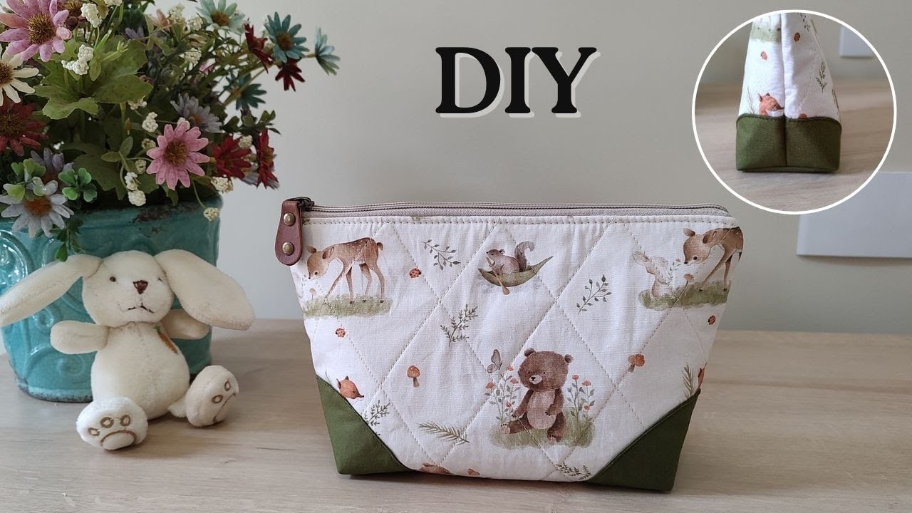 Necessaire Passo a Passo ★ DIY Rápido e Fácil