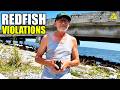 Poacher Caught Keeping Several Undersized Redfish