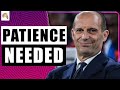 Allegri says calma fans  juventus update