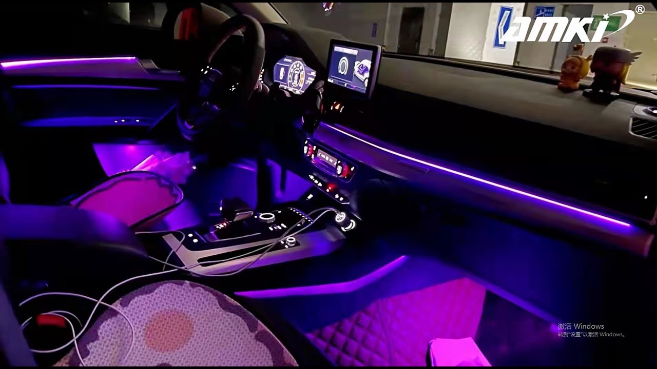 How to install ambient lighting on my Audi Q5L YouTube