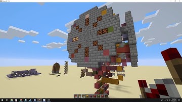4 Face Redstone Clock
