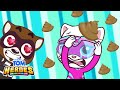 Stinky Angela - Heroes Month | Talking Tom Heroes Episode 43