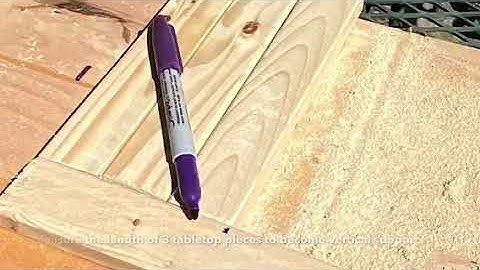 DIY Squirrel Picnic Table