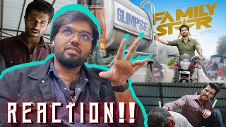 Family Star Glimpse | REACTION!! |Vijay Deverakonda, Mrunal Thakur | Parasuram | Dil Raju |