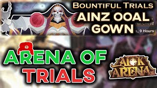 BOUNTIFUL TRIALS: AINZ OOAL GAWN Guide - Arena of Trials Event Fights and Tips [AFK ARENA]