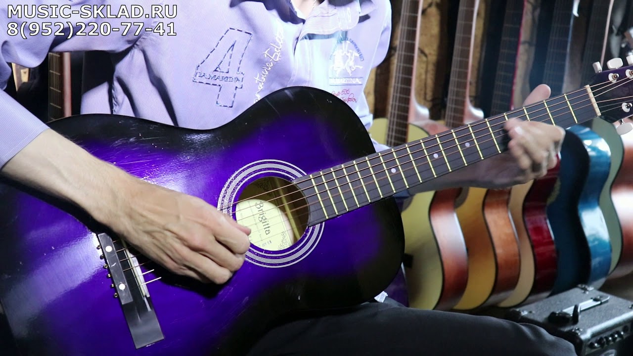 Обзор акустической гитары Brigitta C-81-PU