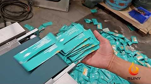 Single Pack Wet Wipes Making Machine