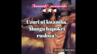 Good luck Gozbet-Mungu hapokei rushwa- lyric video