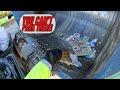 Garbage man pov gopro head mount  we packed the trash truck out