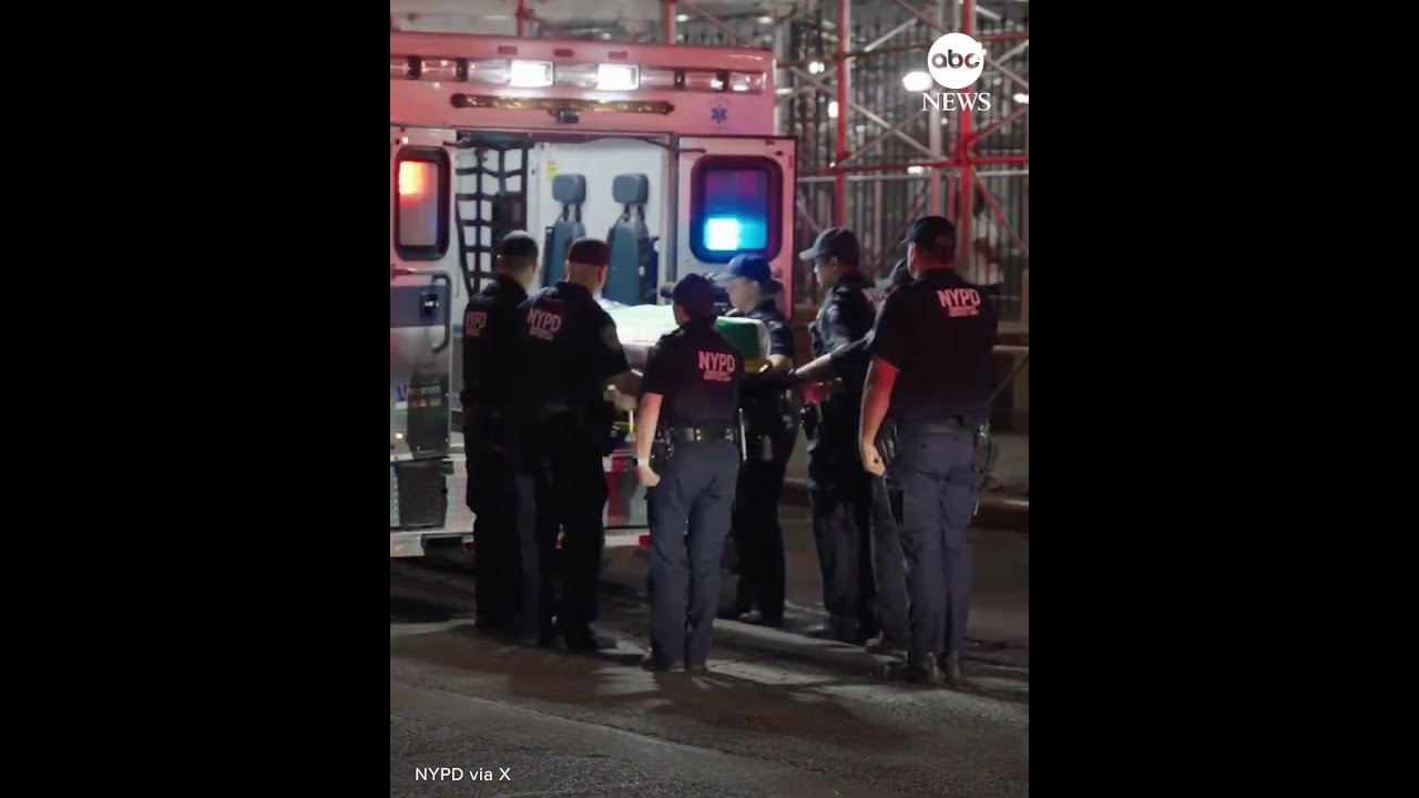NYPD Transfers Body Of Officer Killed In Manhattan Shooting