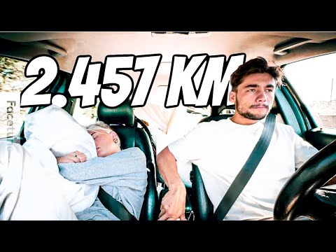 DE ROADTRIP NAAR SPANJE IN DE NIEUWE AUTO! GAAT DE AUTO HET OVERLEVEN ?! 🚗💨