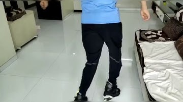 BACK TOE TOE SNAKE - INLINE FREESTYLE SKATING. LEVEL-3 TRICK. SLALOM.