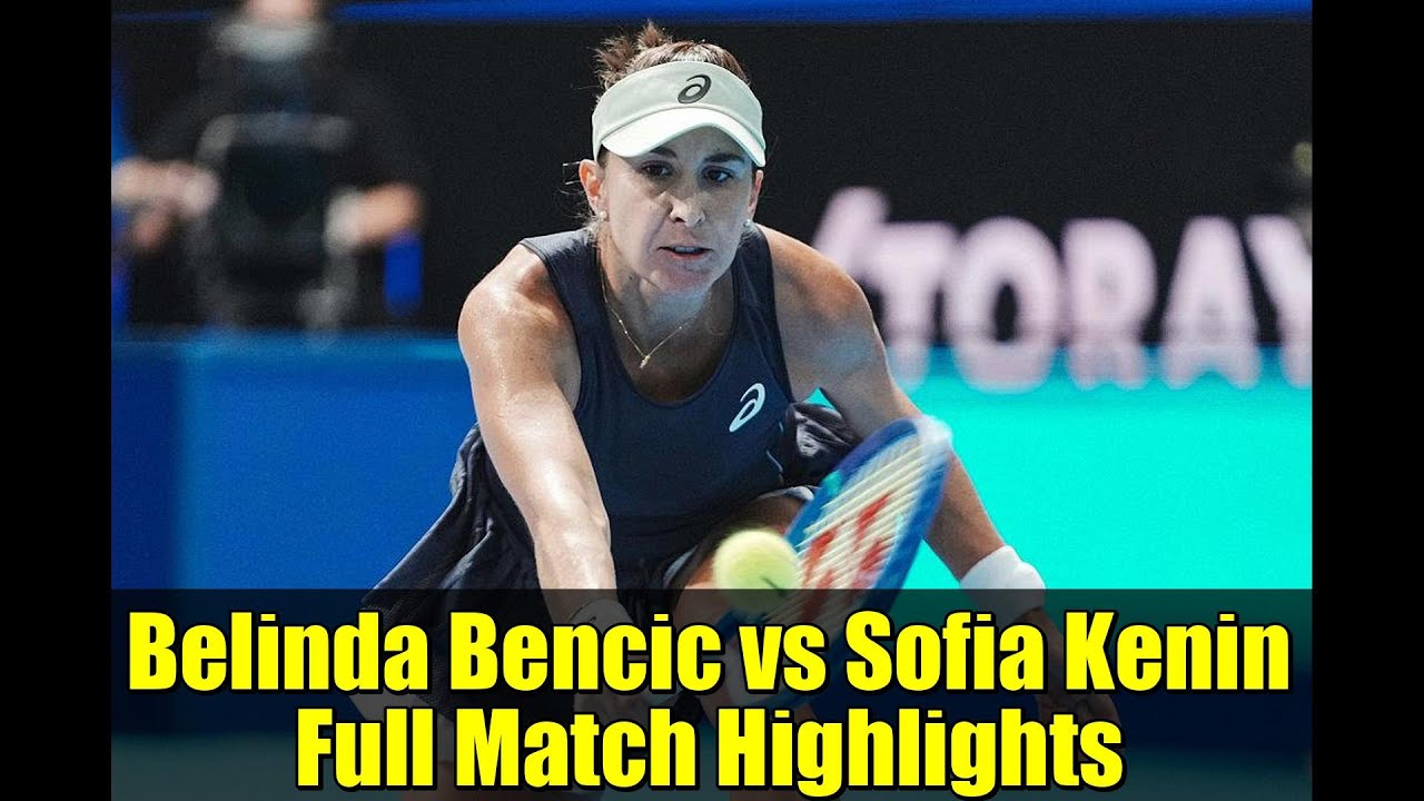 Belinda Bencic vs Sofia Kenin Full Match Highlights | 2025 Tokyo Open Semifinal Thriller