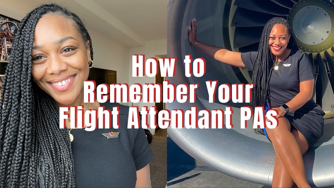 Как запомнить личные объявления бортпроводников | 3 способа запомнить объявления | Хроники бортпр...