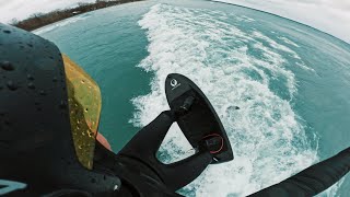 Lake Ontario Spring Foil Surfing AFS Silk 1050