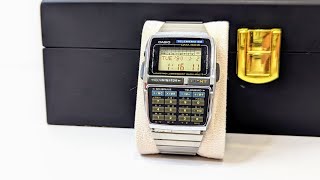 Обзор Японских электронных наручных часов Casio Digital Calculator 50 Data Bank  модель DBC-630