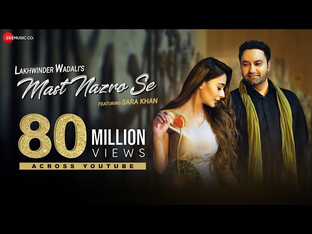 Mast Nazro Se | Lakhwinder Wadali Featuring Sara Khan | Zee Music originals class=