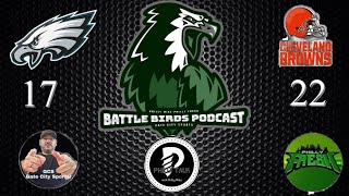 Philadelphia Eagles Lose To The Cleveland Browns 22 To 17! Offense Continues To Struggle