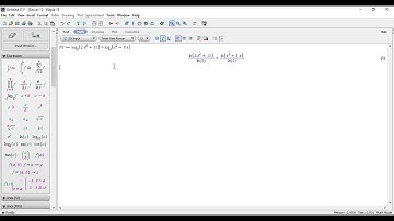 Menyelesaikan Persamaan Logaritma Menggunakan Aplikasi Maple