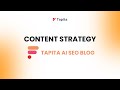 Content Strategy: Automate Shopify Blog Writing in Seconds | Tapita AI SEO Blog