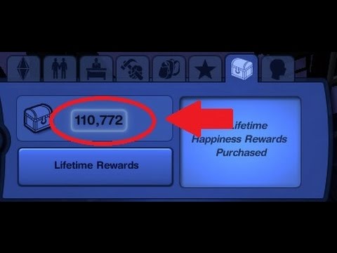 Sims 3: How to get free Lifetime Rewards? (Cheat) 