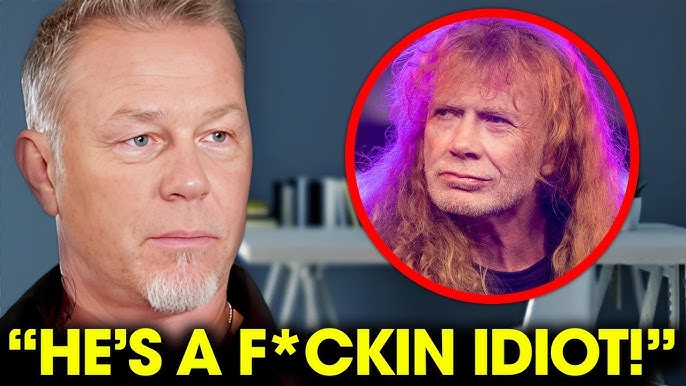 James Hetfield Breaks SIlence On David Mustaine & It"s Bad
