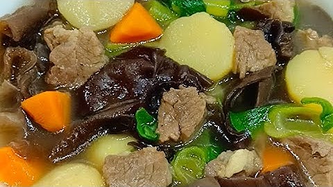 SOP DAGING SAPI CARA BUATNYA SIMPEL SEKALI, RASANYA ENAAAK POOOLL