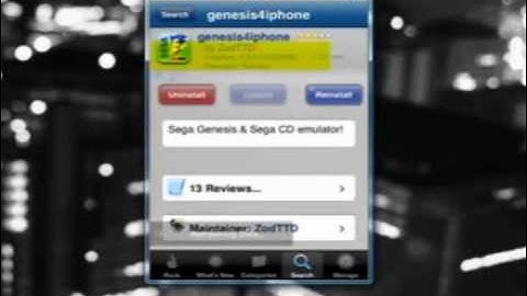 How to play Sega Genesis games on your iPod touch/iPhone
