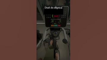 Don’t do elliptical 🤷🏻‍♀️❗️ 😳Loading response- thats why you shouldn’t do it. Less effective 😳