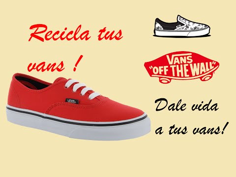 DIY : Recicla tus Vans ! Pinta tus tenis ! personaliza tus tenis! - YouTube