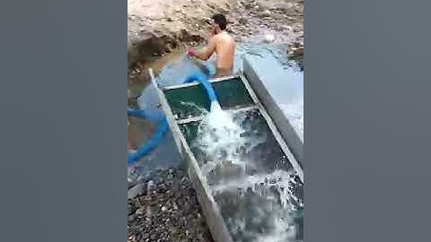 Gold Dredge nozzles homemade