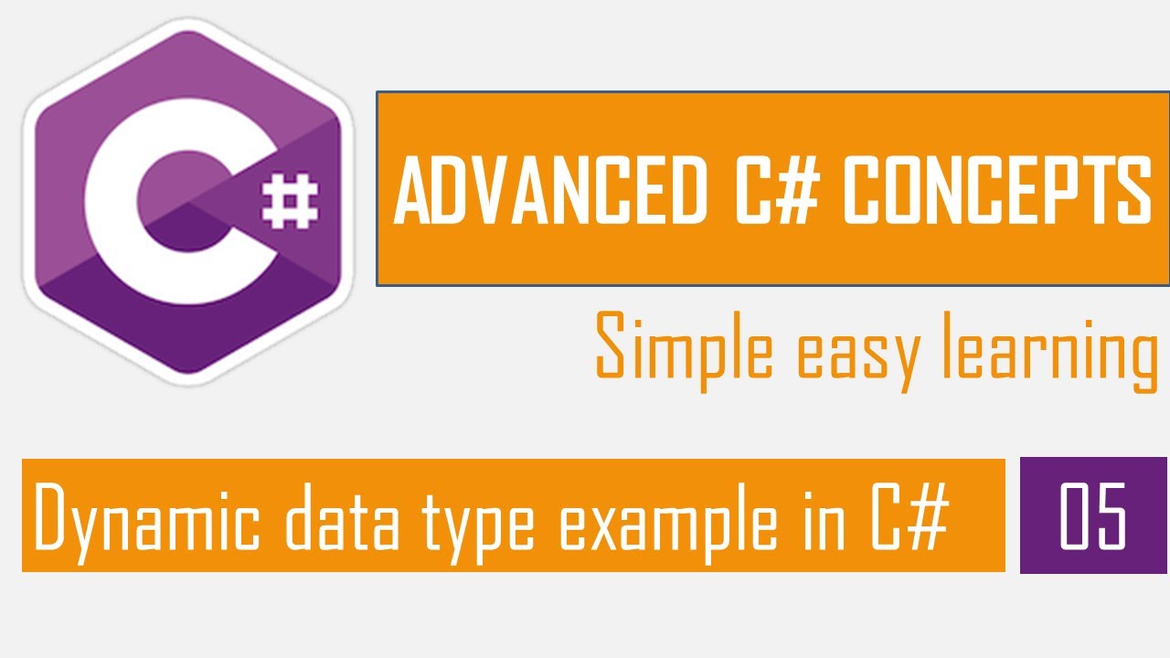 Dynamic Data Type Example in C# | C# Bangla Tutorial | Advanced C#