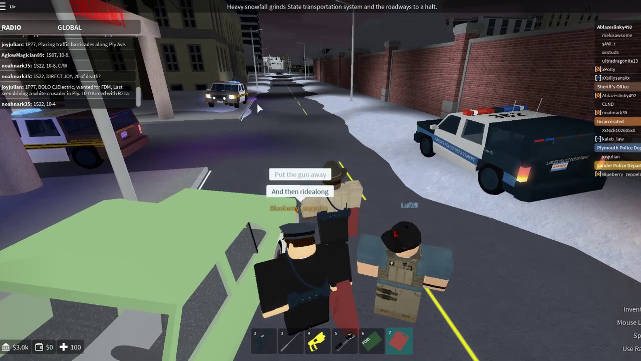 New Haven County Sheriff S Office Ep 23 Snow Youtube - new haven county sheriffs office roblox