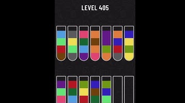 Water Sort Puzzle Level 405