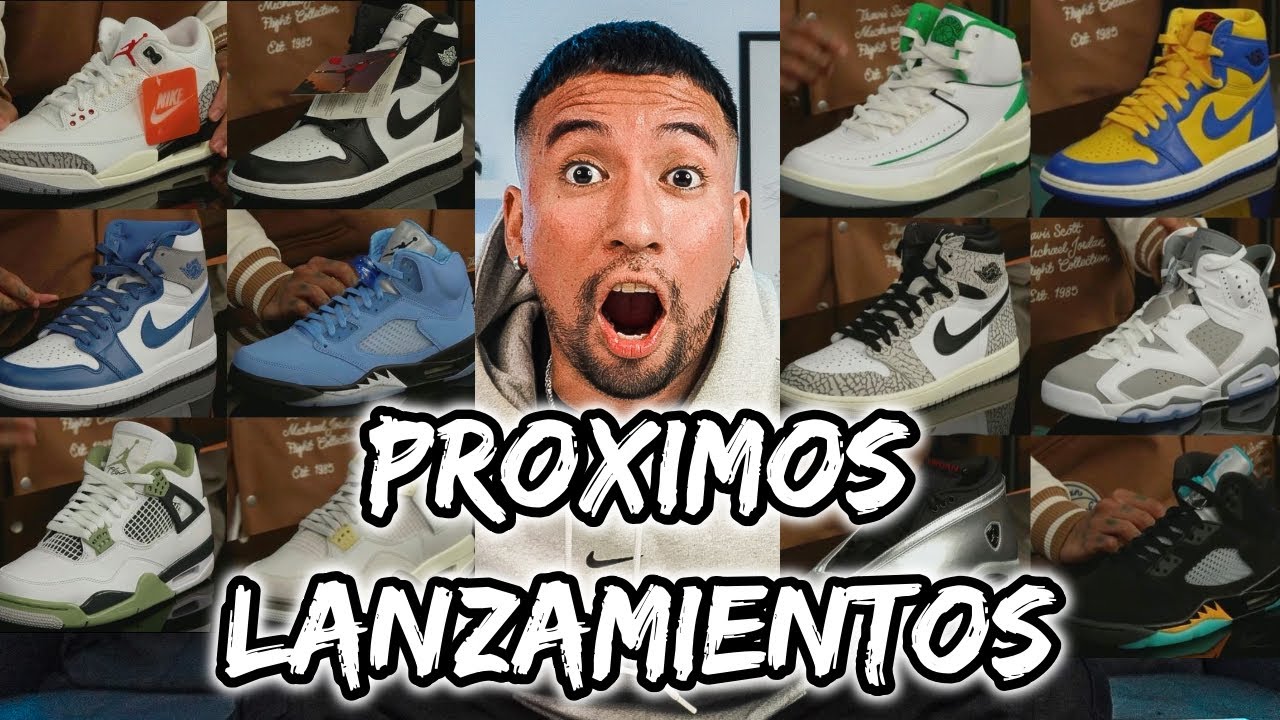 PROXIMOS LANZAMIENTOS SPRING 2023 DE JORDAN BRAND😯 - YouTube