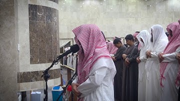 تلاوة من صلاة #التراويح ليلة 22 للشيخ بدر الألمعي