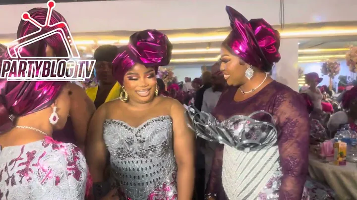 SEYI EDUN, WUNMI AJIBOYE, ZAINAB BAKARE, REGINA CHUKWU SHUT DOWN LAGOS FOR OMOLARA & RASHEED WEDDING