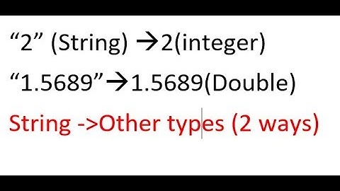 String to Integer || String to double in uipath tutorials
