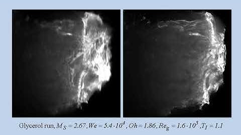 Aerobreakup of Newtonian and Viscoelastic Liquids: Figure 20